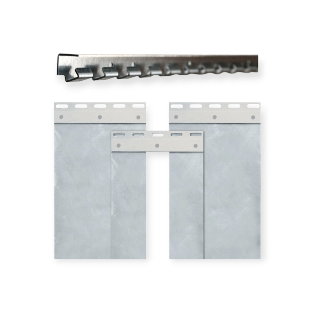 Bild 1 von PVC Streifenvorhang 200 x 2mm B 1,00 x H 1,75m