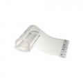 PVC-Ersatzstreifen 300 x 3 mm helltransparent-glasklar (1 m)
